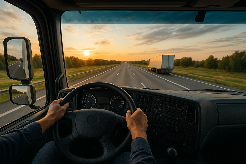 Den s řidičem v dálkové trase – co vše obnáší