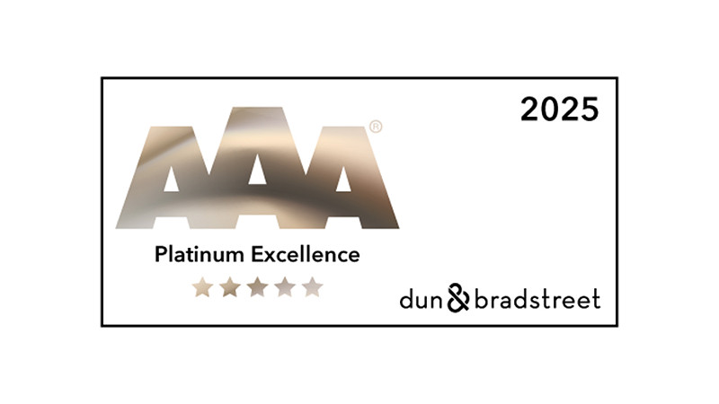 JAPO získalo prestižní certifikát AAA od Dun & Bradstreet