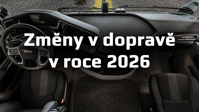 Rok 2026 v dopravě: Konec „divokých“ dodávek a tvrdé kontroly na hranicích